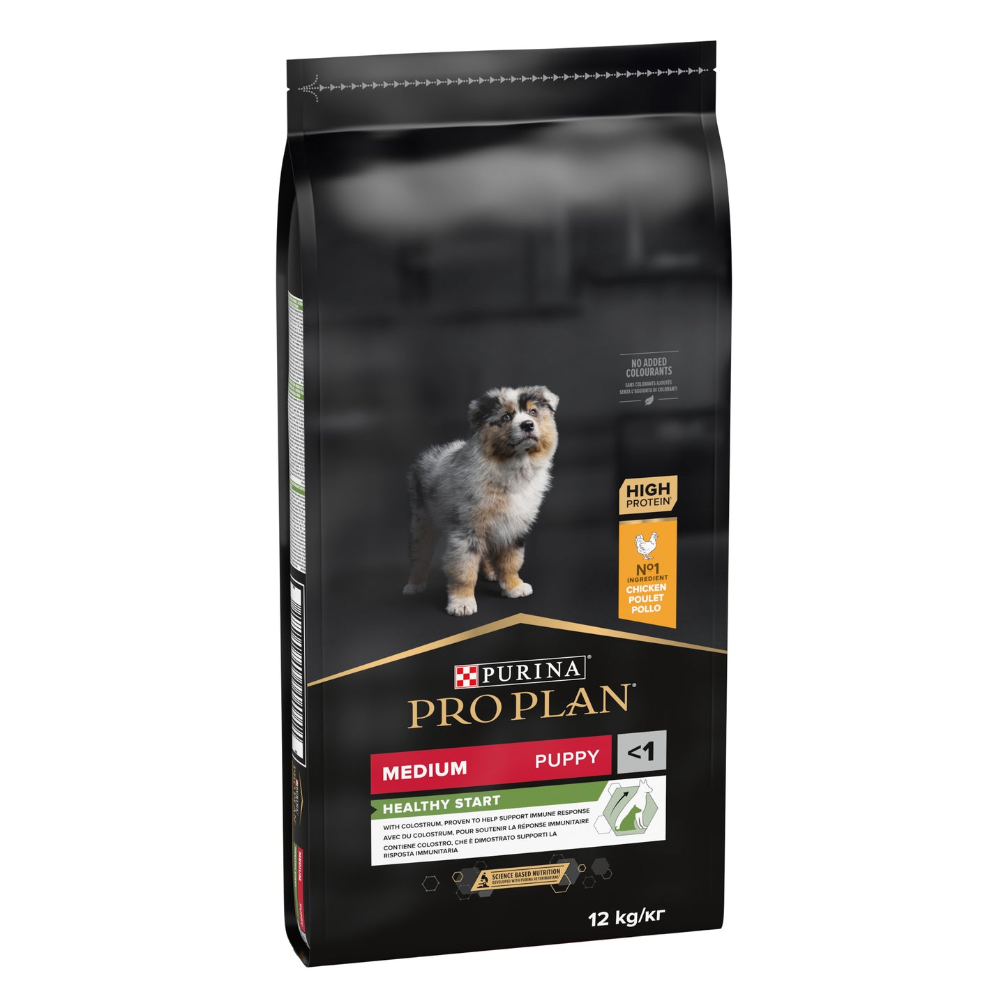 Pro Plan - Medium Puppy Rijk aan Kip - 12 kg - Woeff