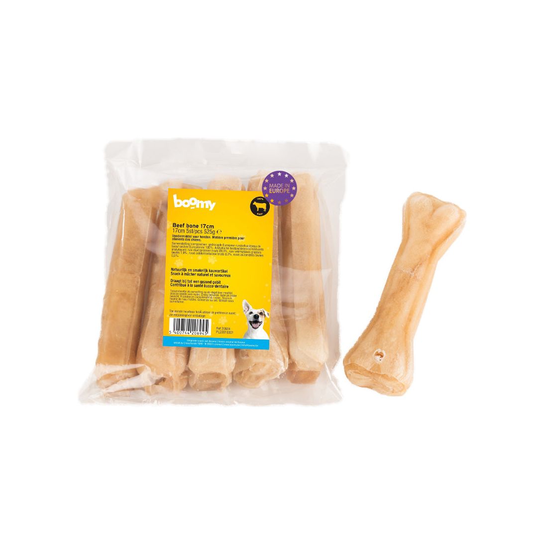 Beef Bone - 17cm 5 st. - Woeff