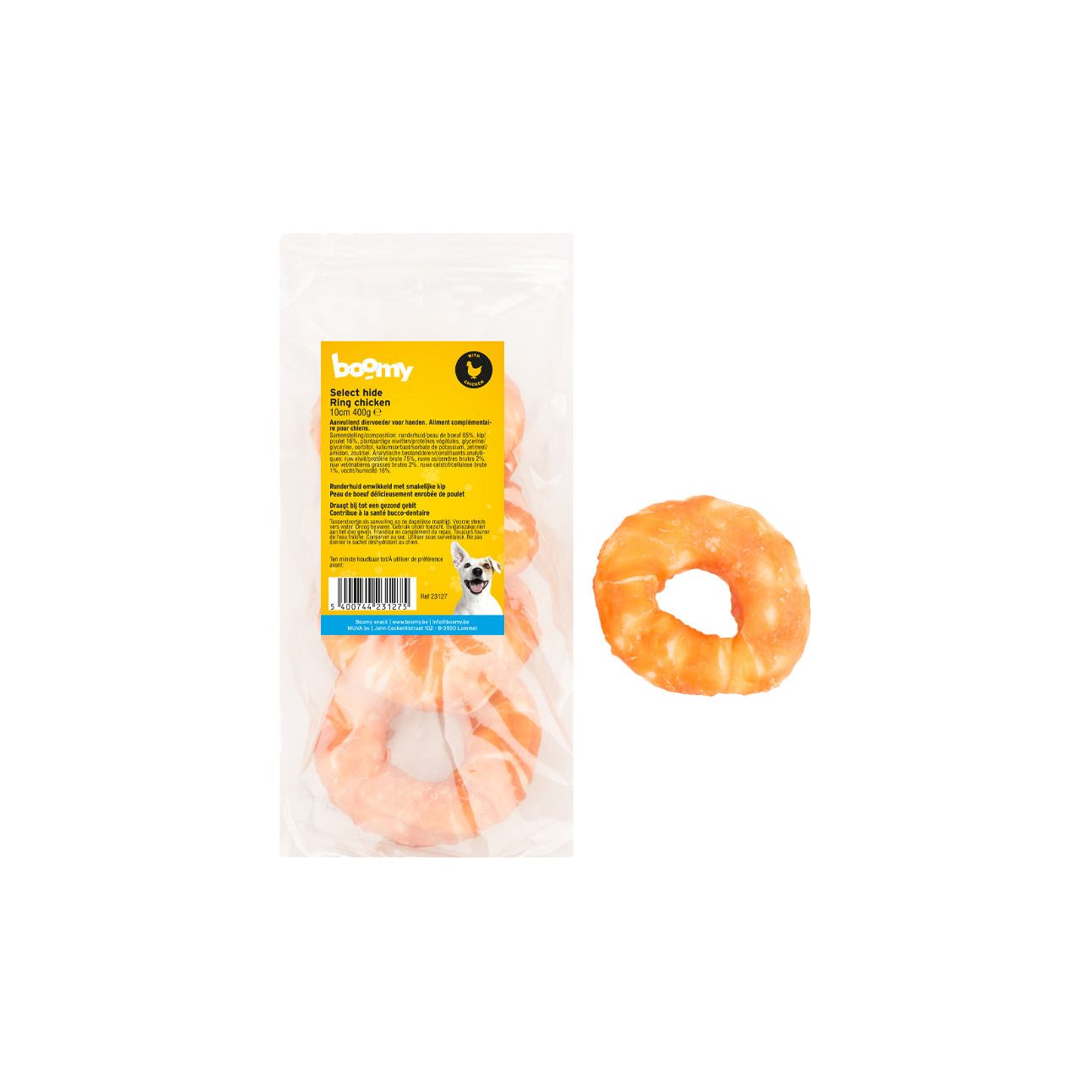 Select Hide Ring Chicken - 10cm 400g - Woeff