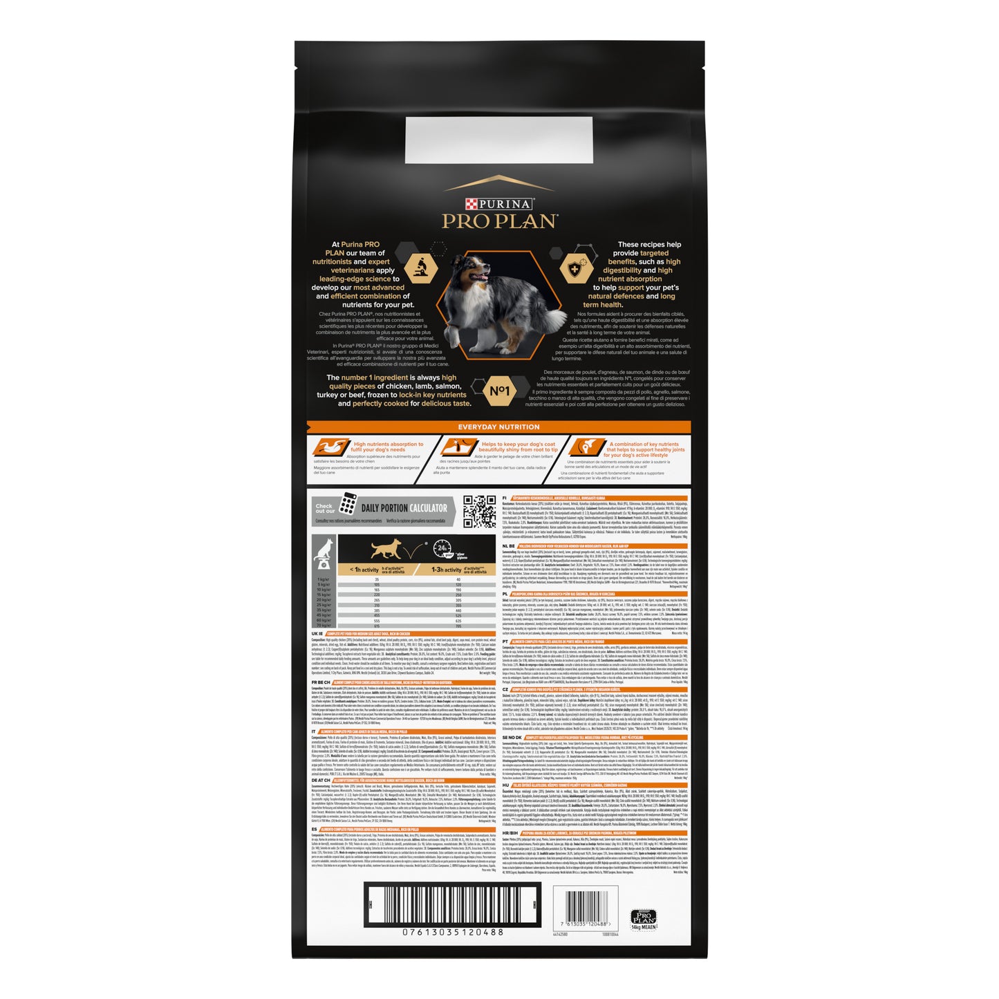 Pro Plan - Medium Adult Rijk aan Kip - 14 kg - Woeff