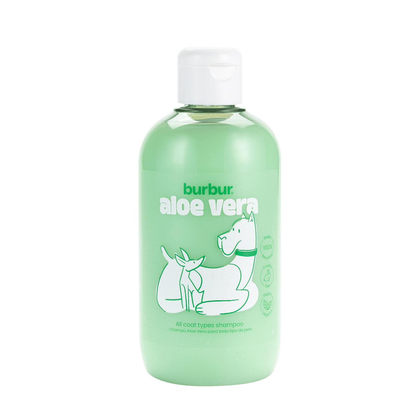 Burbur - Shampoo Aloë Vera - 400 ml - Woeff