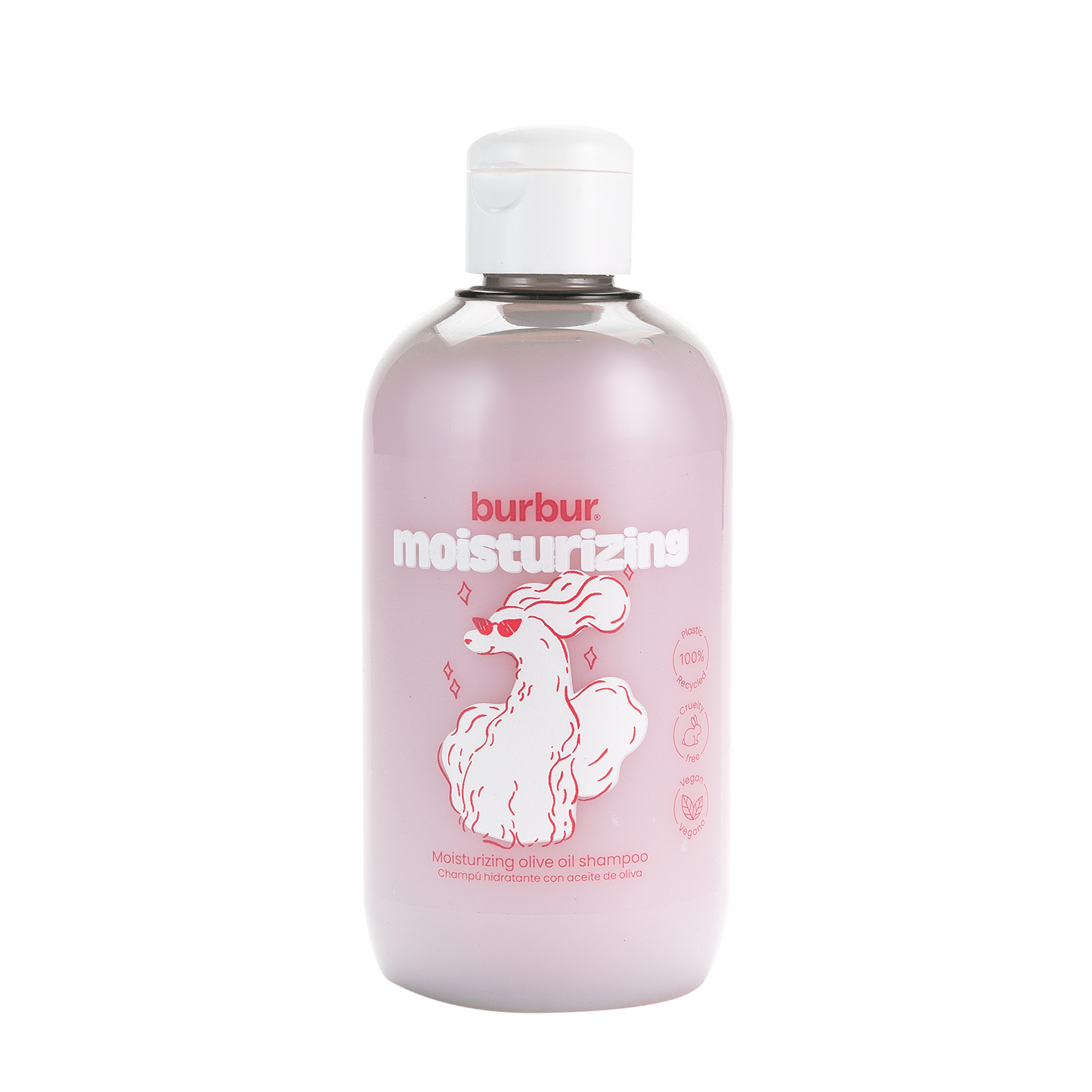 Burbur - Shampoo Moisturizing - 400 ml - Woeff