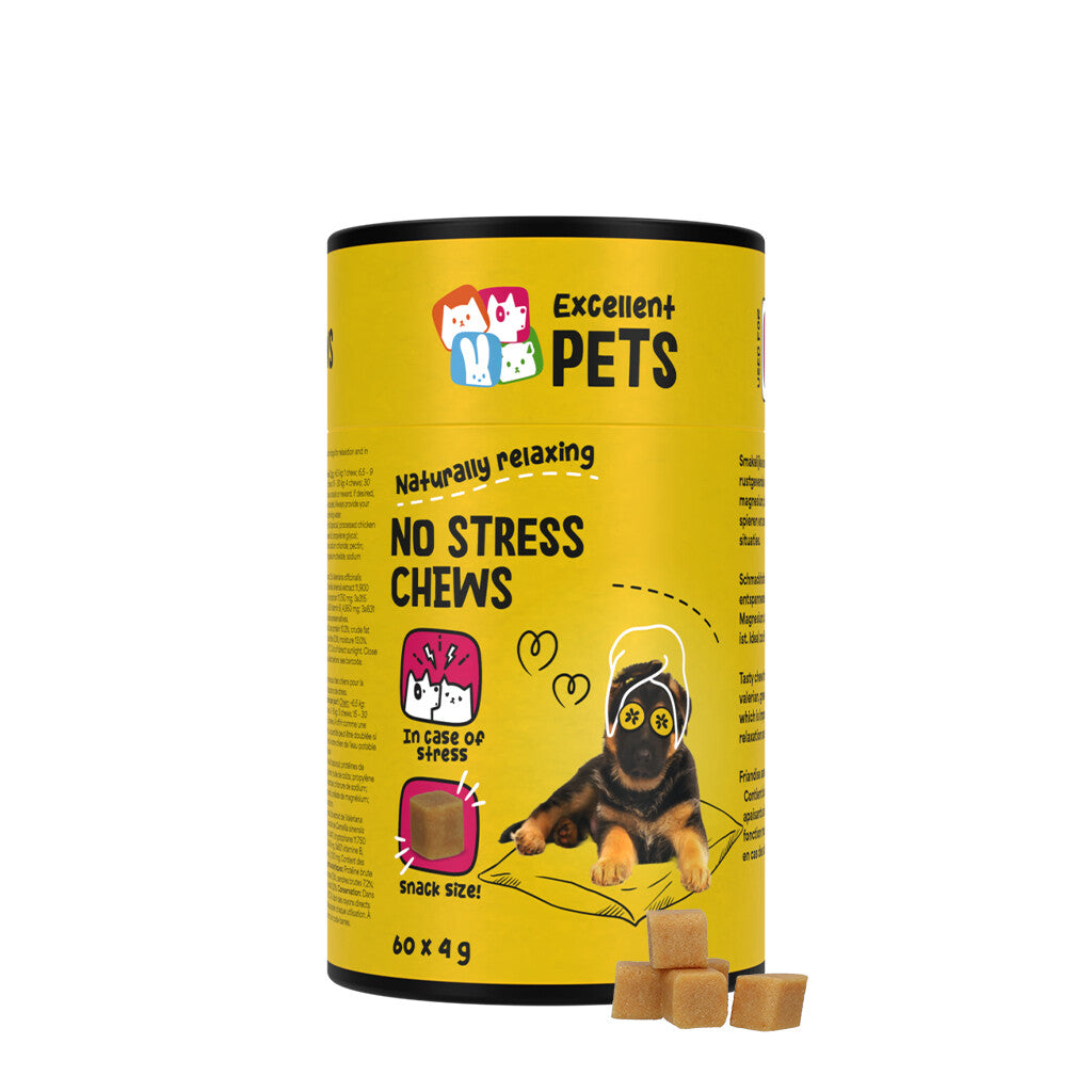 Excellent Pets - No Stress Soft Chews - 60 st. - Woeff