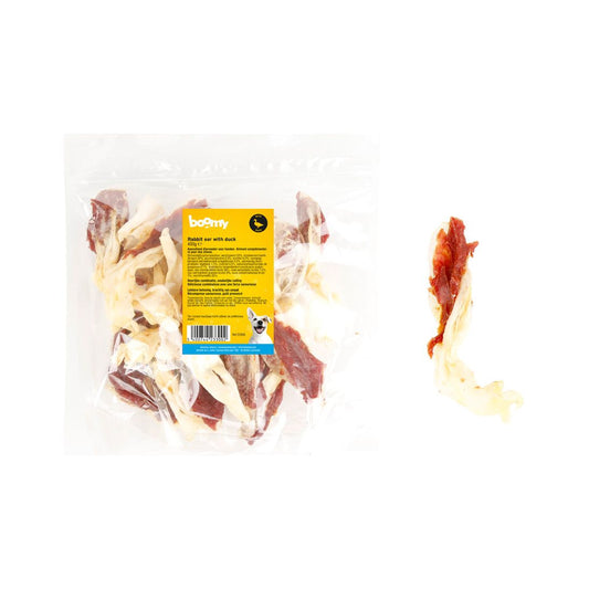 Konijnenoren met Eend - 400g - Woeff