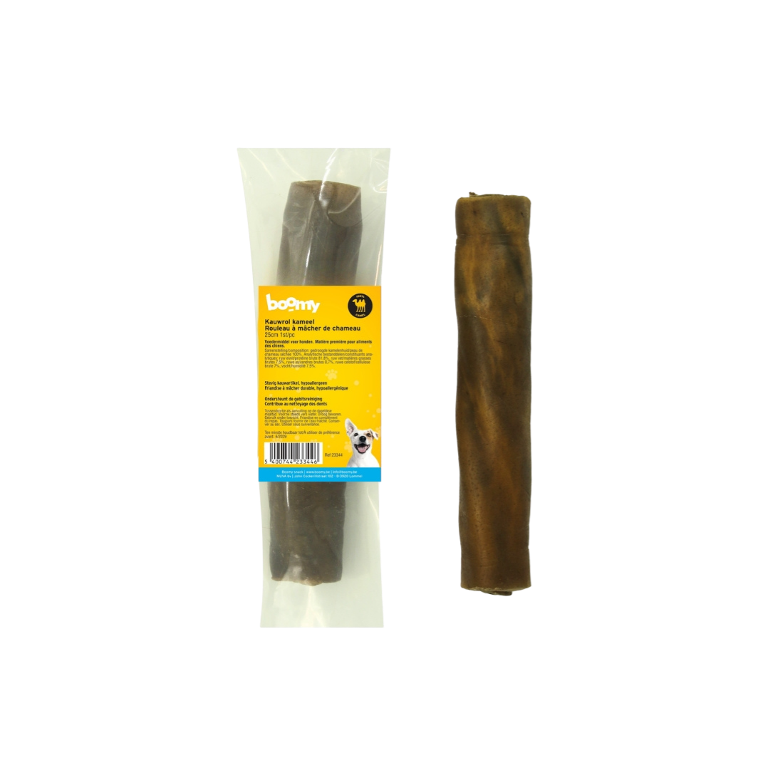 Boomy Kauwrol – Rund, Buffel & Kameel - 25cm