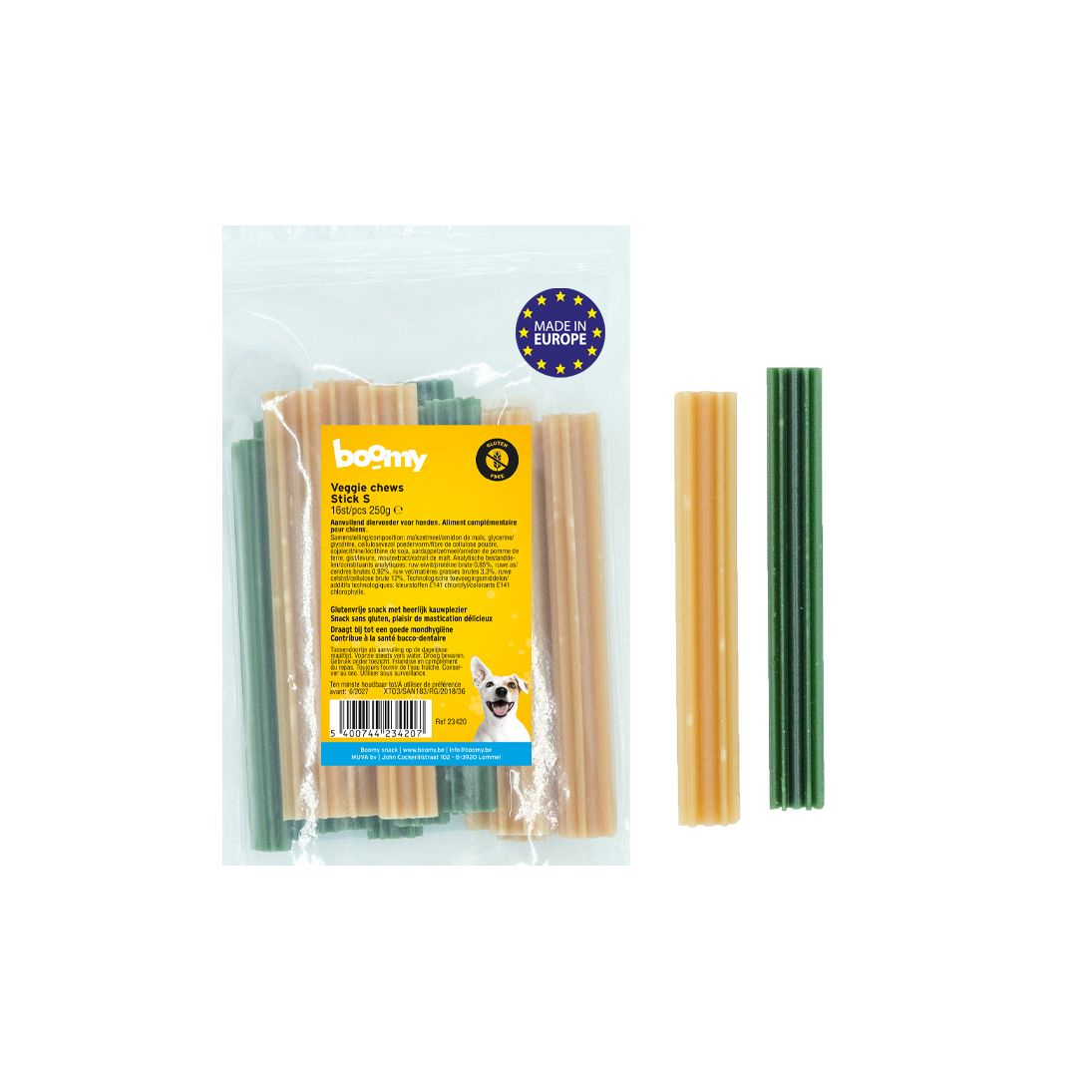 Veggie Chew Sticks S - XL - Woeff