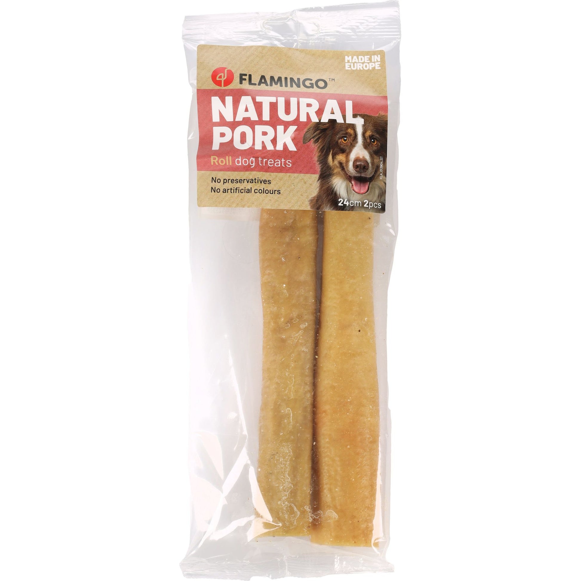 Snack Nature Varkenshuid Rol | 24cm-150gr - Woeff