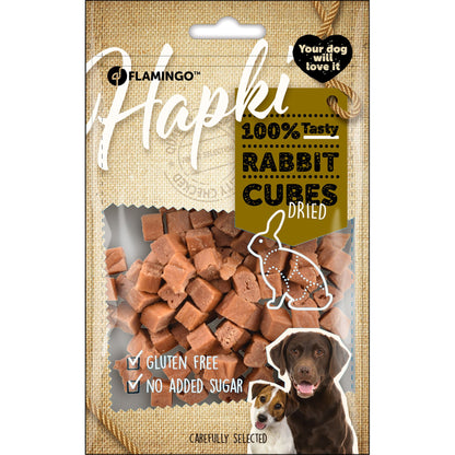 Hapki Blokjes - Konijn, Eend & Rijst, BBQ Chicken en Kip & Rijst – 85 g