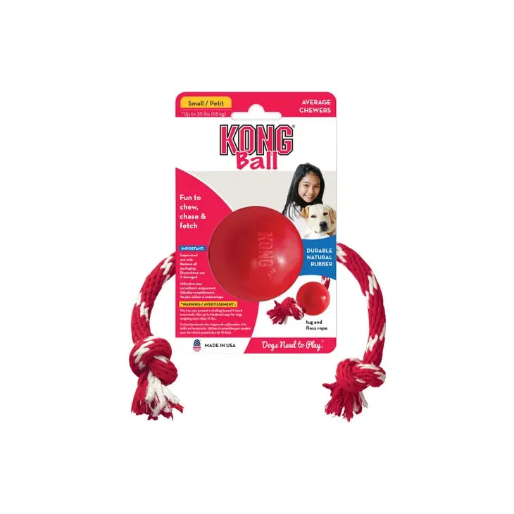 Kong Ball met Touw Rood - Woeff