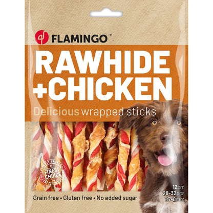 Rawhide Staaf Multicolor met Kip - 6 of 28-32 st. - Woeff