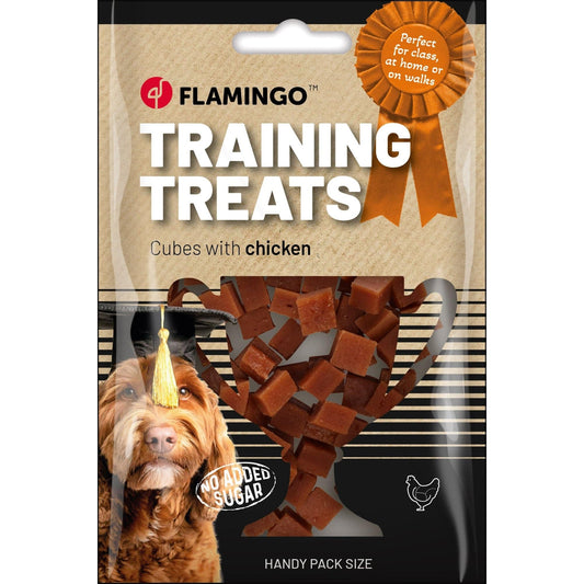 Training Treats Blokjes Kip - Woeff