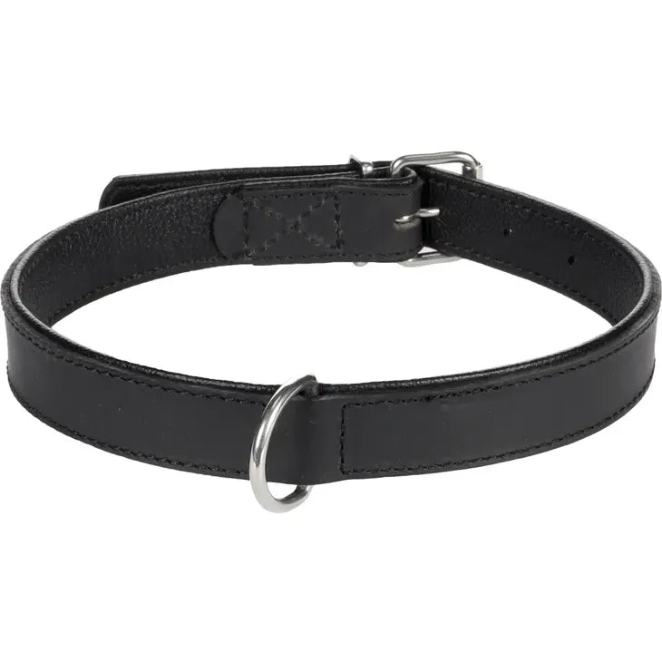 Halsband Gevoerd Memphis Zwart - Woeff