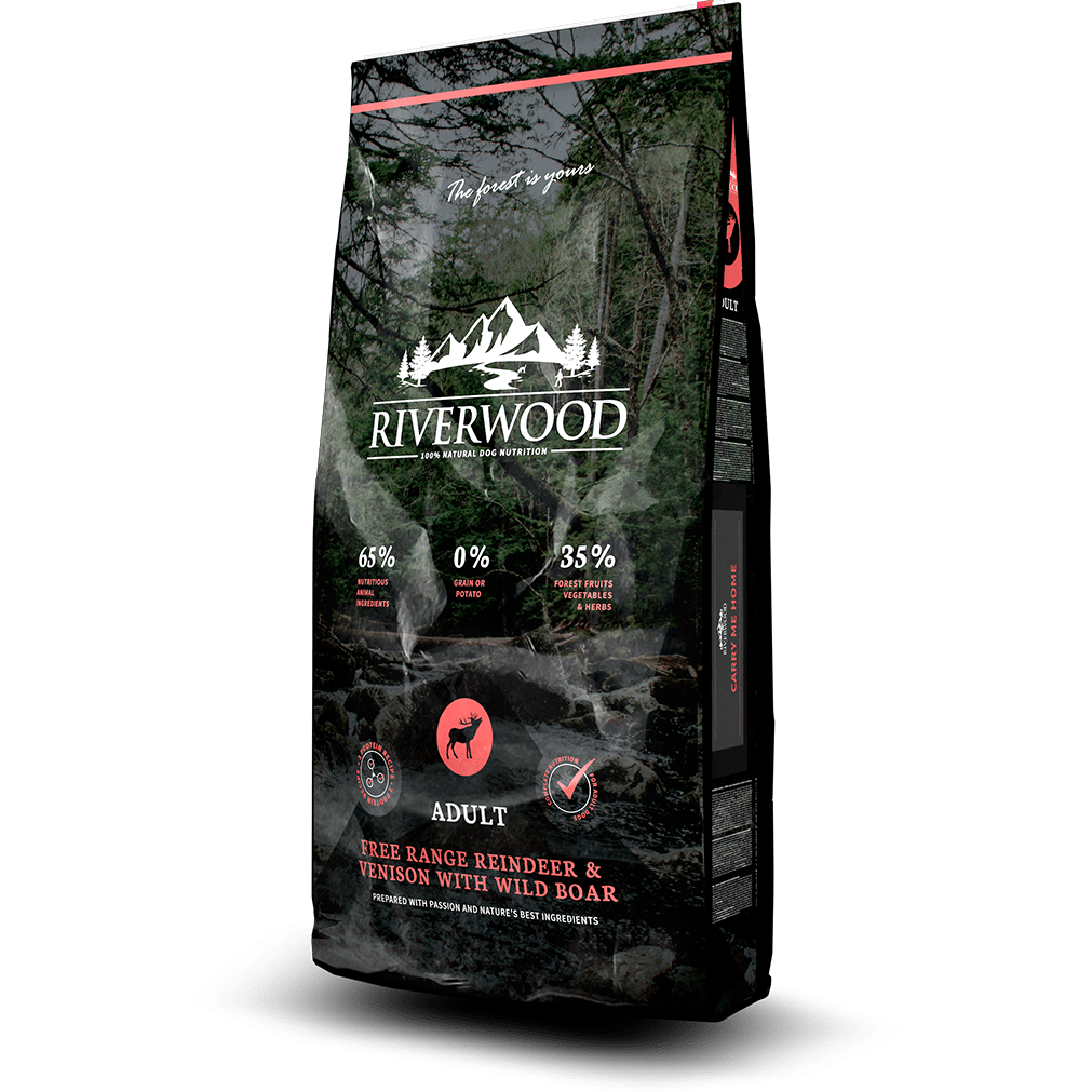Riverwood - Adult Rendier & Hert met Wild Zwijn - 12kg