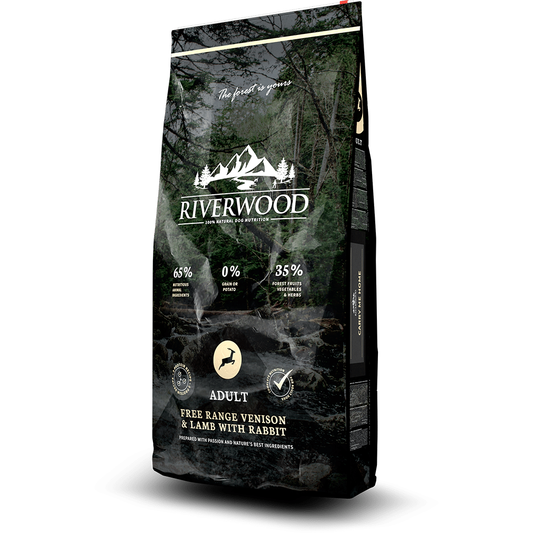 Riverwood - Adult Hert & Lam met Konijn - 12kg
