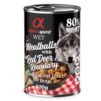 Alpha Spirit Meatballs – Diverse Smaken – 400 g