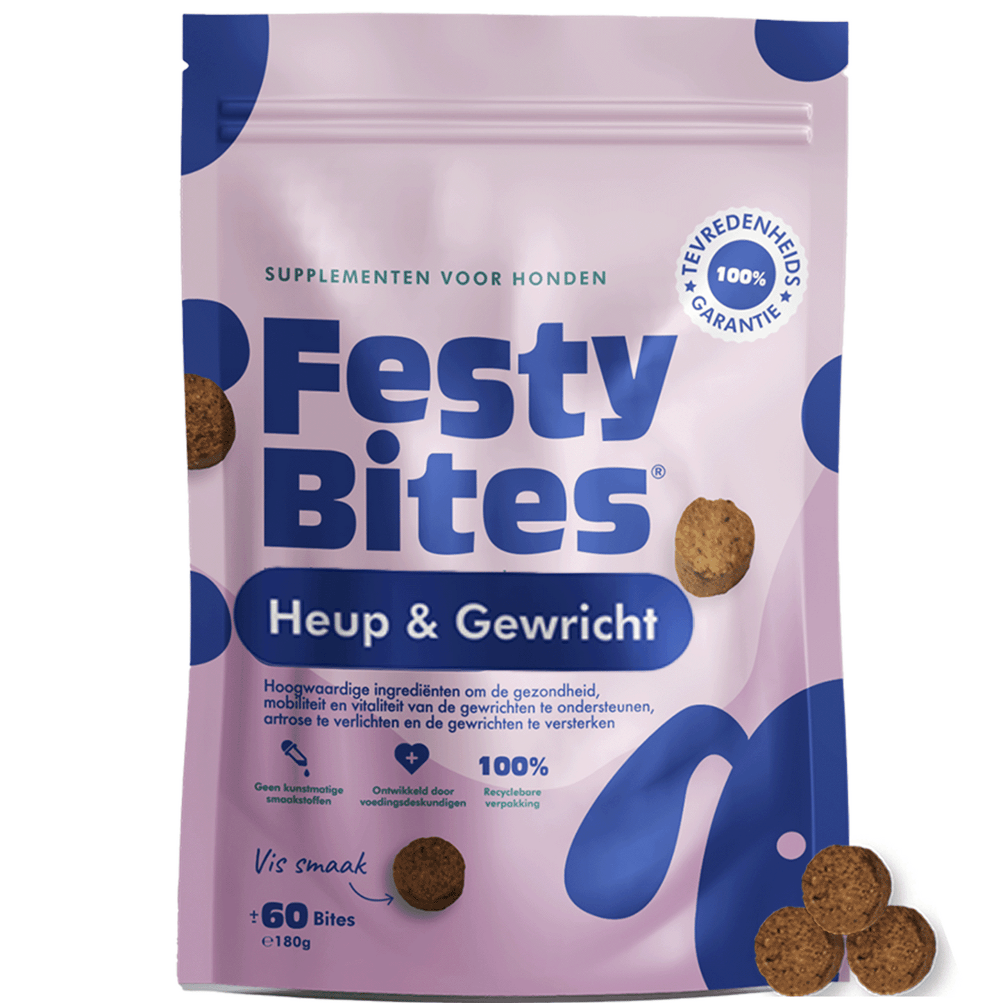 FestyBites - Heup & Gewricht - 60 Bites 180 gr - Woeff