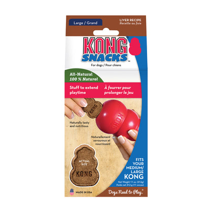 KONG Snacks Bacon & Cheese, Lever & Puppy