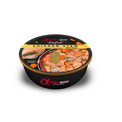 Alpha Spirit Realfood Complete Stew – Varken, Eend, Kip & Rund – 280 g