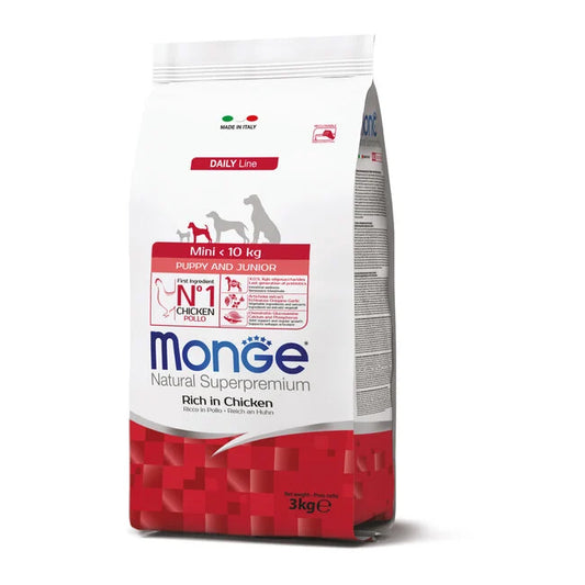 Daily Line - Mini Senior Rijk aan Kip - 3 kg - Woeff