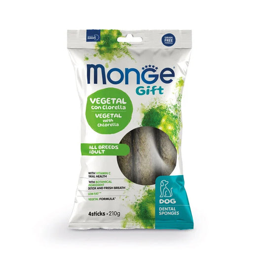 Monge Dental - Chlorella en Pepermunt - Adult - Woeff
