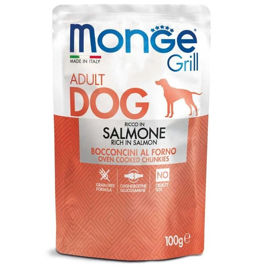 Monge Grill - Rijk aan Zalm - Adult - Woeff