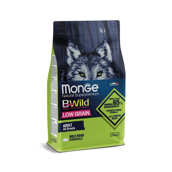 Bwild Low Grain - Alle Rassen Adult Everzwijn - 2.5-15 kg - Woeff