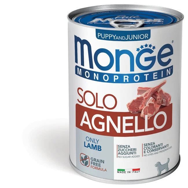 Monoprotein Paté Lam – Puppy & Junior – 150/400 g