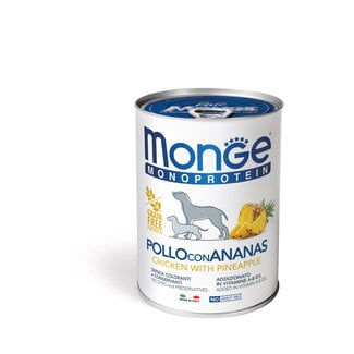 Monoprotein - Paté 100% Kip met Ananas - 150-400 gr - Woeff