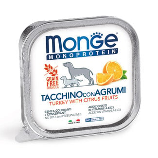 Monoprotein - Paté 100% Kalkoen met Citrus - 150-400 gr - Woeff