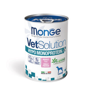 Vet Solution - Monoprotein Hypoallergeen -  Paté met varkensvlees - 400 gr - Woeff